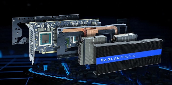محصولات شتاب‌دهنده Radeon Pro
