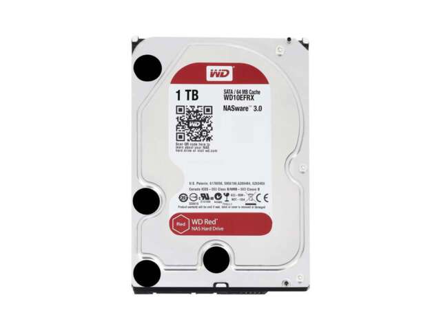 هارد دیسک اینترنال وسترن دیجیتال RED NAS 1TB 64MB WD10EFRX