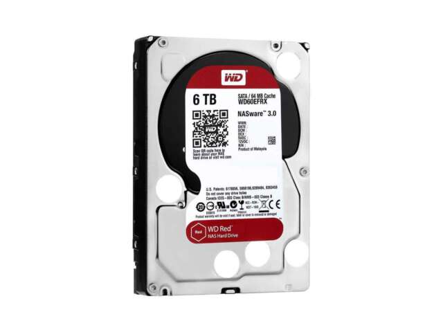 هارد دیسک اینترنال وسترن دیجیتال RED NAS  6TB WD60EFRX