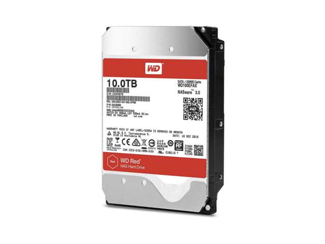 هارد دیسک اینترنال وسترن دیجیتال RED NAS  10TB WD100EFAX