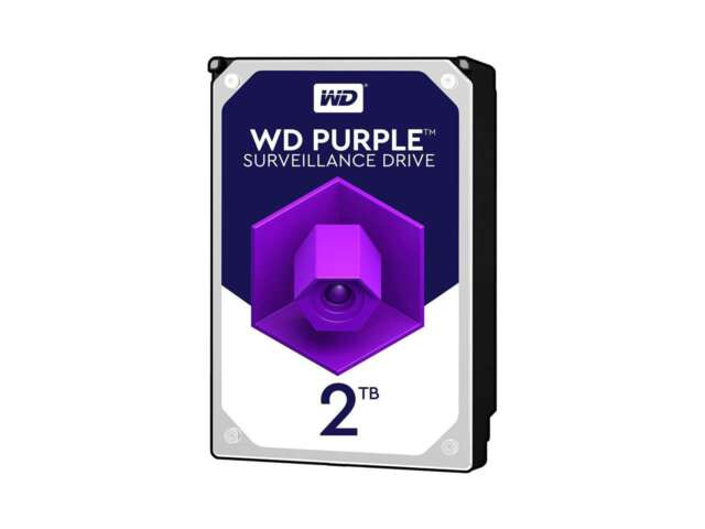 هارد دیسک اینترنال وسترن دیجیتال PURPLE SURVEILLANCE  2TB WD20PURZ