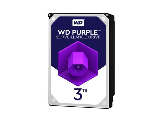 هارد دیسک اینترنال وسترن دیجیتال PURPLE SURVEILLANCE  3TB WD30PURZ
