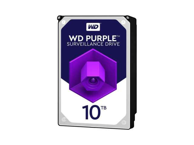 هارد دیسک اینترنال وسترن دیجیتال PURPLE SURVEILLANCE  10TB WD100PURZ