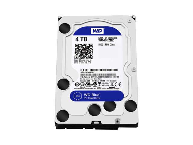 هارد دیسک اینترنال وسترن دیجیتال BLUE PC DESKTOP 5400RPM 4TB WD40EZRZ