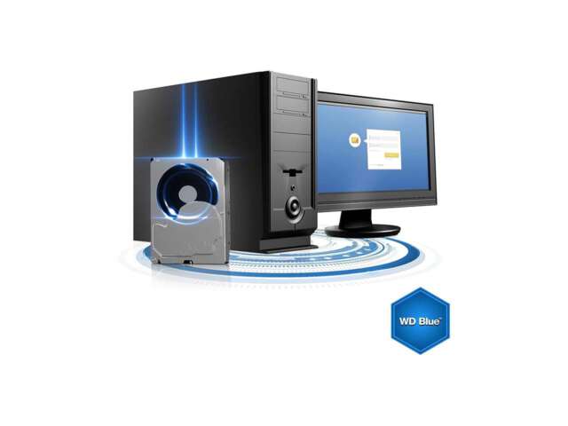 هارد دیسک اینترنال وسترن دیجیتال BLUE PC DESKTOP 5400RPM 4TB WD40EZRZ