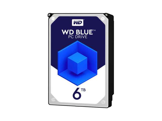 هارد دیسک اینترنال وسترن دیجیتال BLUE PC DESKTOP 5400RPM 6TB WD60EZRZ