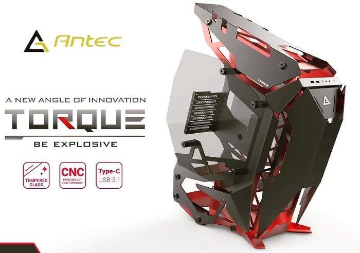 کمپانی Antec از کیس TORQUE جدید خود در شبکه‌های اجتماعی پرده برداشت