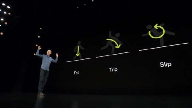 نسخه چهارم ساعت هوشمند اپل در صورت سقوط شخص می‌تواند به کمک وی بشتابد!