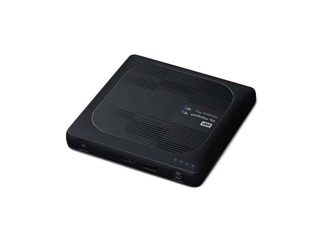 ذخیره ساز اکسترنال وسترن دیجیتال MY PASSPORT WIRELESS PRO 3TB WDBSMT0030BBK-NESN