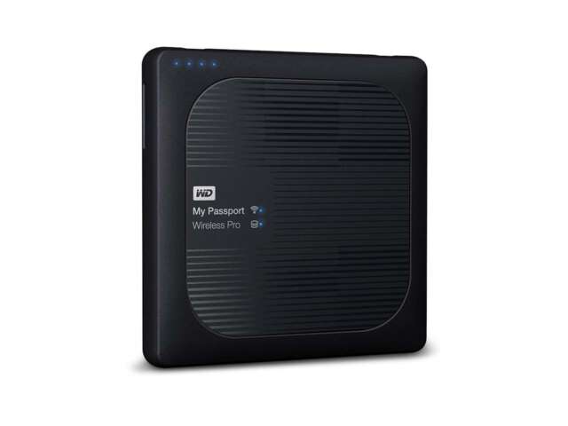 ذخیره ساز اکسترنال وسترن دیجیتال MY PASSPORT WIRELESS PRO 3TB WDBSMT0030BBK-NESN