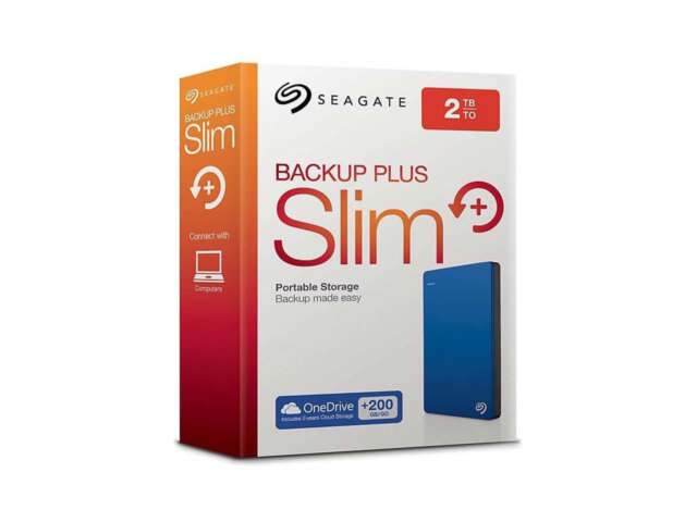 ذخیره ساز اکسترنال سیگیت Backup Plus Slim Portable Drive 2TB STDR200010