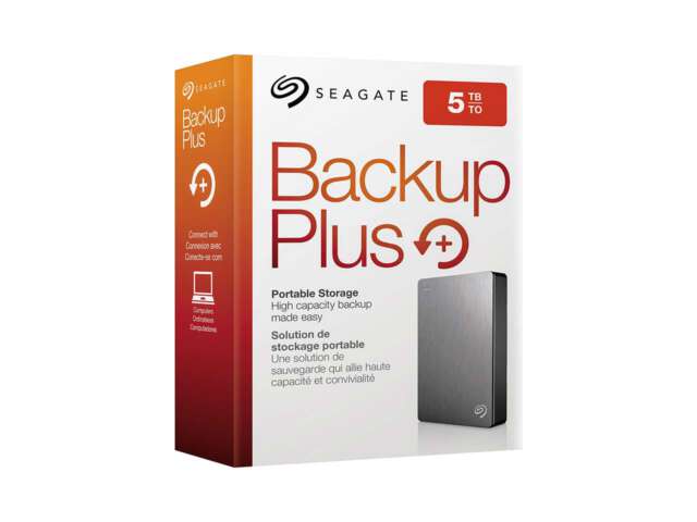 ذخیره ساز اکسترنال سیگیت Backup Plus Portable Drive 5TB STDR500010