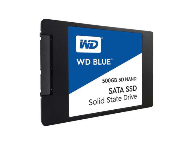 اس‌اس‌دی وسترن دیجیتال BLUE 3D NAND SATA 500GB 2.5” 7mm WDS500G2B0A