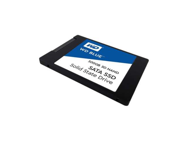 اس‌اس‌دی وسترن دیجیتال BLUE 3D NAND SATA 500GB 2.5” 7mm WDS500G2B0A