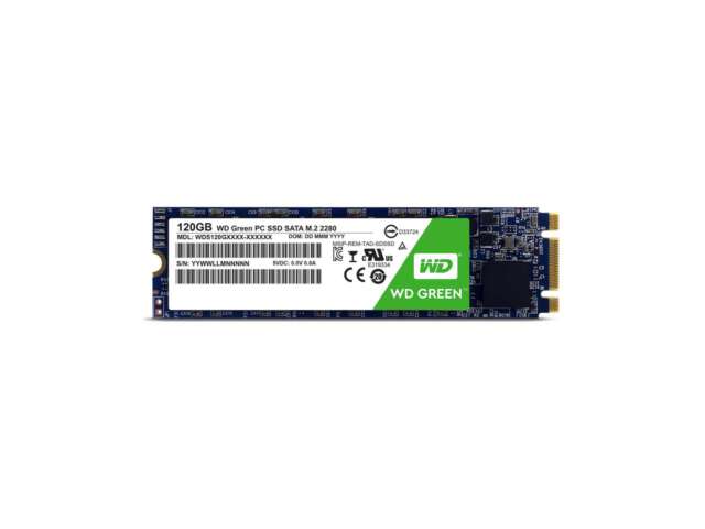 اس‌اس‌دی وسترن دیجیتال GREEN PC 120GB M.2 2280 WDS120G2G0B