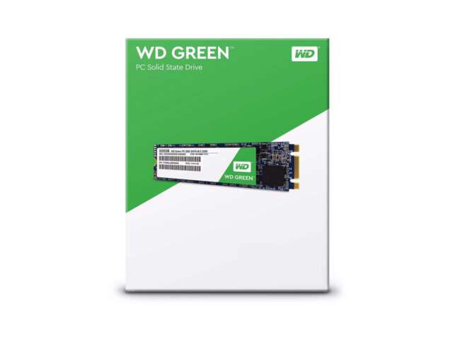 اس‌اس‌دی وسترن دیجیتال GREEN PC 120GB M.2 2280 WDS120G2G0B