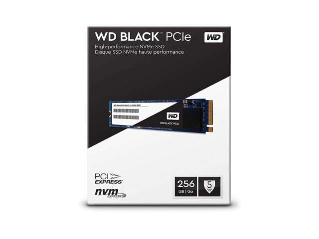 اس‌اس‌دی وسترن دیجیتال BLACK PCIE (2017) 256GB WDS256G1X0C