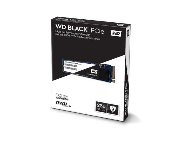 اس‌اس‌دی وسترن دیجیتال BLACK PCIE (2017) 256GB WDS256G1X0C