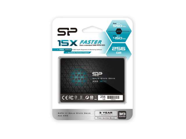 اس‌اس‌دی سیلیکون پاور Ace A55 SATA3.0 256GB SP256GBSS3A55S25