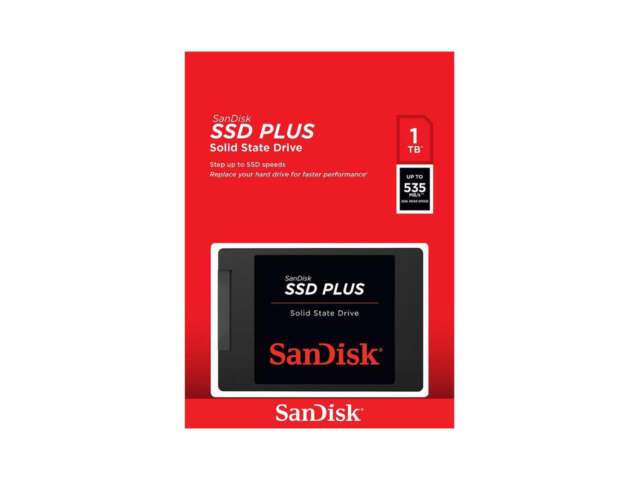 اس‌اس‌دی سن‌دیسک SSD PLUS 1TB 2.5" SDSSDA-1T00-G26