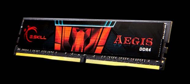 رم جی اسکیل Aegis DDR4 2400MHz CL15 4GB (1 x 4GB) F4-2400C15S-4GIS