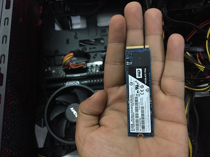اس‌اس‌دی وسترن دیجیتال BLACK PCIE (2017) 512GB WDS512G1X0C