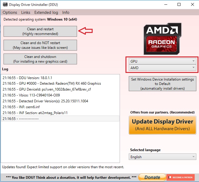 آموزش نصب درایور کارت‌های گرافیک Nvidia و AMD