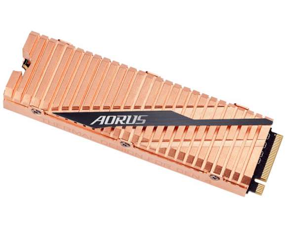 کامپیوتکس 2019: گیگابایت SSD جدید مبتنی بر نسل چهارم NVMe را تحت برند AORUS معرفی کرد