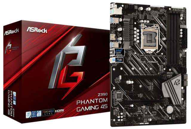 ASRock مادربرد Z390 Phantom Gaming 4S را عرضه کرد