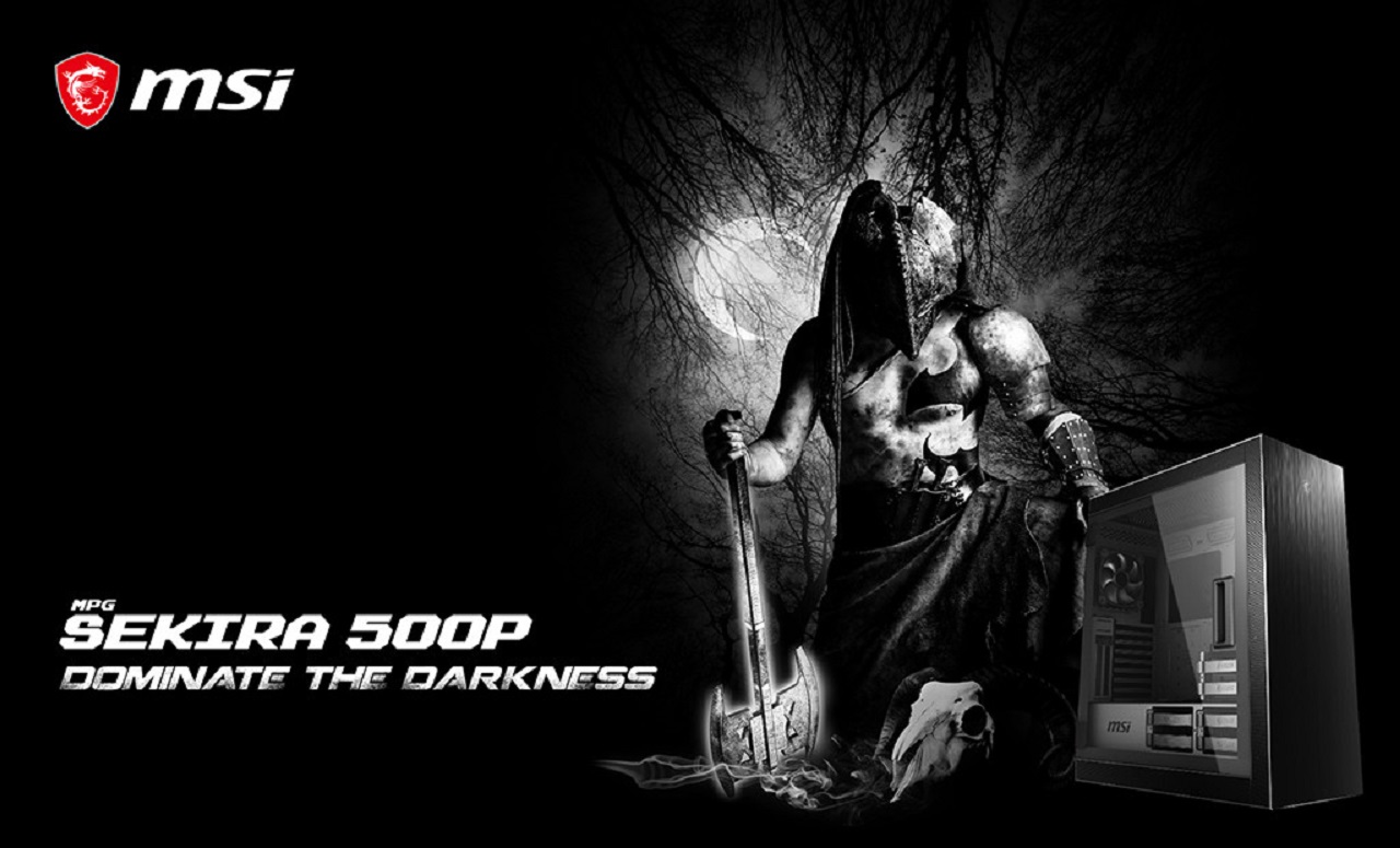 MSI از کیس‌ گیمینگ جدید MPG SEKIRA 500 رونمایی کرد