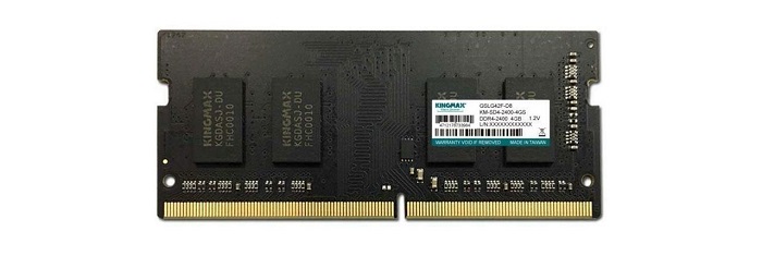 رم لپ تاپ DDR4 تک کاناله 2400 مگاهرتز کینگ مکس ظرفیت 4 گیگابایت
