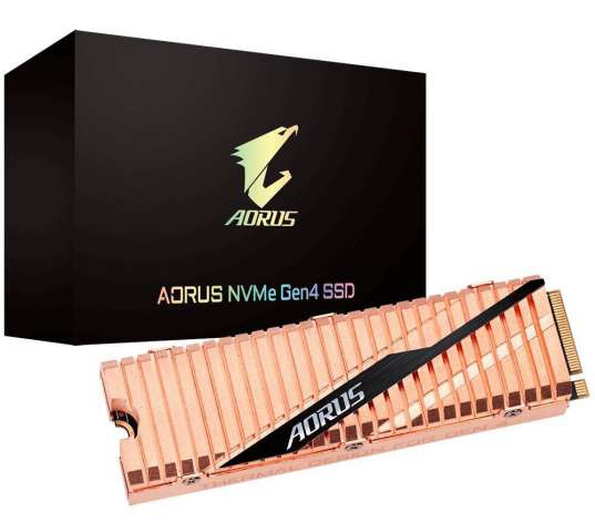 گیگابایت SSD جدید AORUS NVMe Gen4 با رابط PCIe 4.0 را عرضه می‌کند