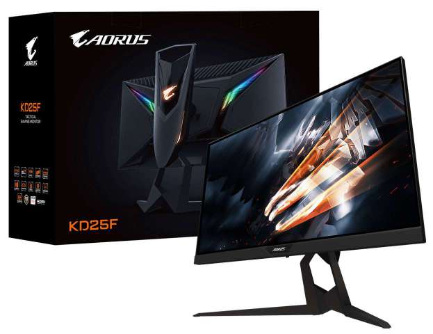 گیگابایت از مانیتور گیمینگ AORUS KD25F رونمایی کرد