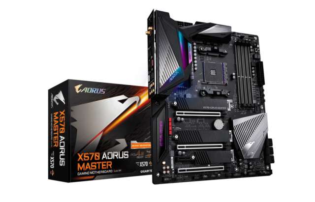 گیگابایت مادربرد X570 Aorus Master را عرضه می‌کند