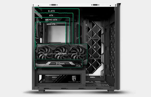 کمپانی DeepCool کیس MACUBE 550 را عرضه می‌کند