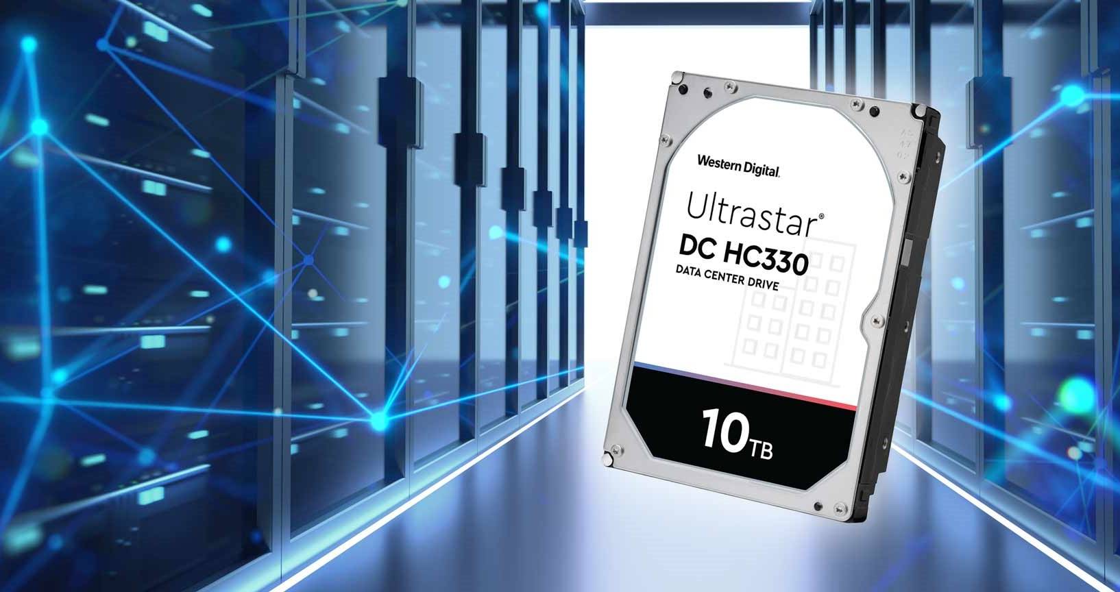 هارد دیسک 10 ترابایتی Ultrastar DC HC330 وسترن دیجیتال معرفی شد