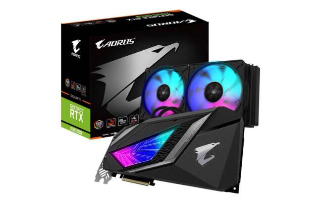 گیگابایت کارت Aorus GeForce RTX 2080 SUPER Xtreme WaterForce را معرفی کرد