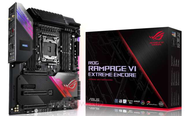 مادربرد ROG Rampage VI Extreme Encore معرفی شد