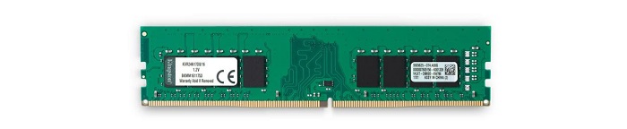 رم دسکتاپ DDR4 تک کاناله 2400 مگاهرتز CL17 کینگستون مدل KVR24N17D8 ظرفیت 16 گیگابایت