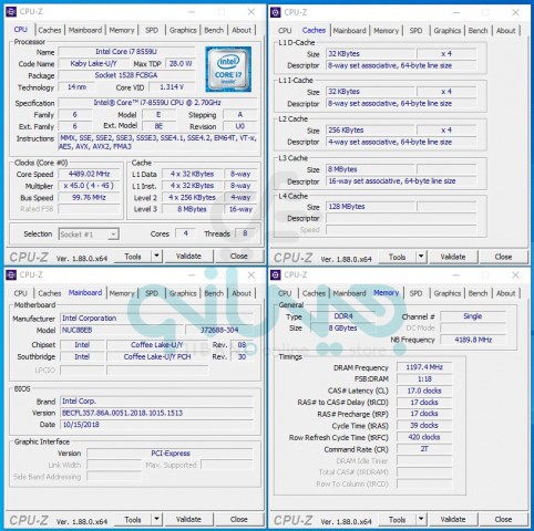 نقد و بررسی کامپیوتر کوچک اینتل NUC8i7BEH