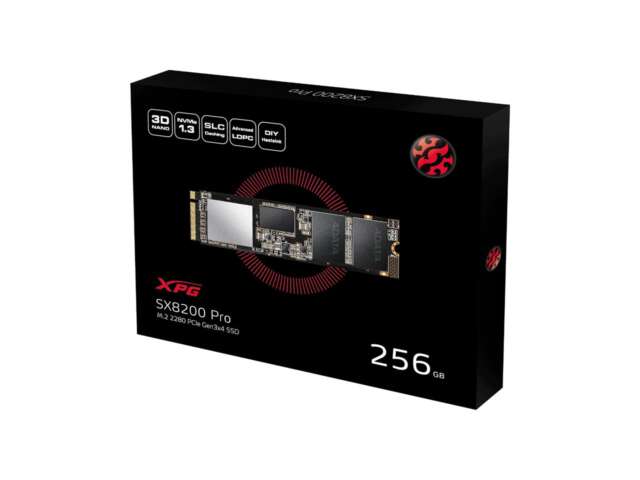 اس‌اس‌دی ای‌دیتا SX8200 Pro 256GB NVME M.2
