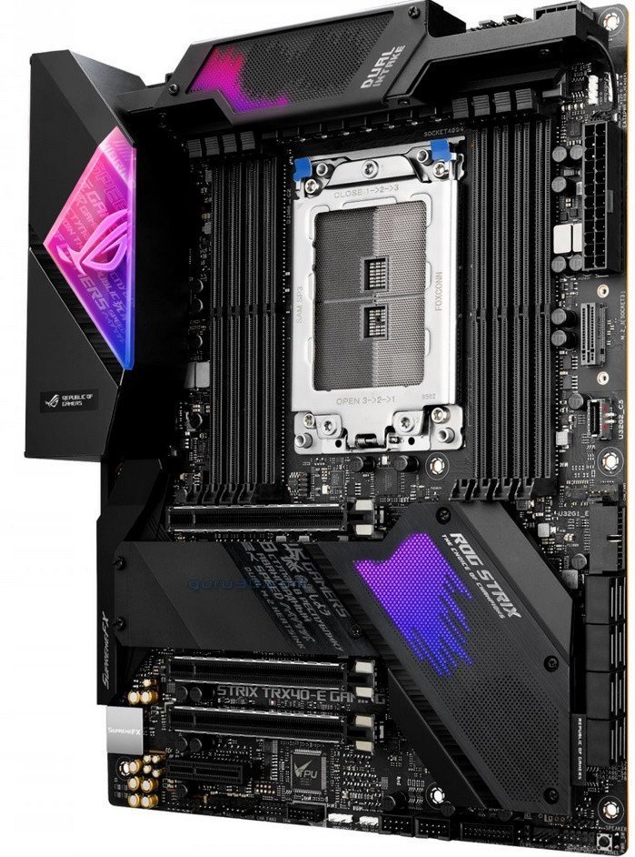 رونمایی ایسوس از مادربردهای TRX40 خود برای نسل سوم پردازنده‌های AMD Threadripper