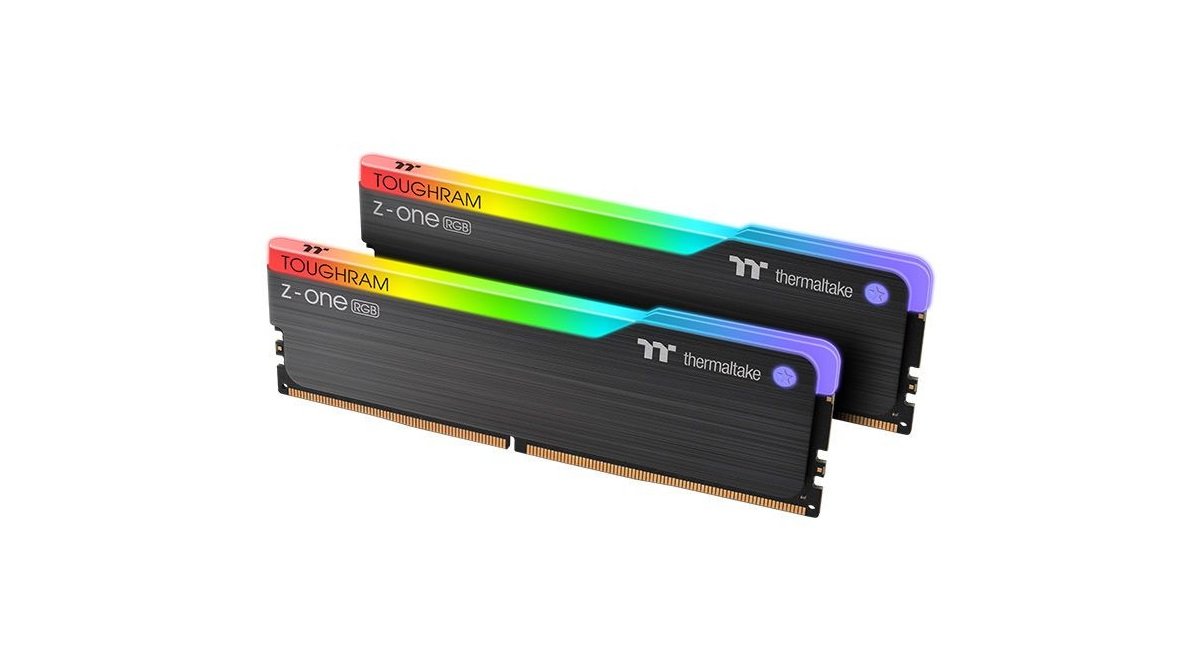 کیت حافظه TOUGHRAM Z-ONE RGB DDR4 ترمالتیک عرضه می‌شود