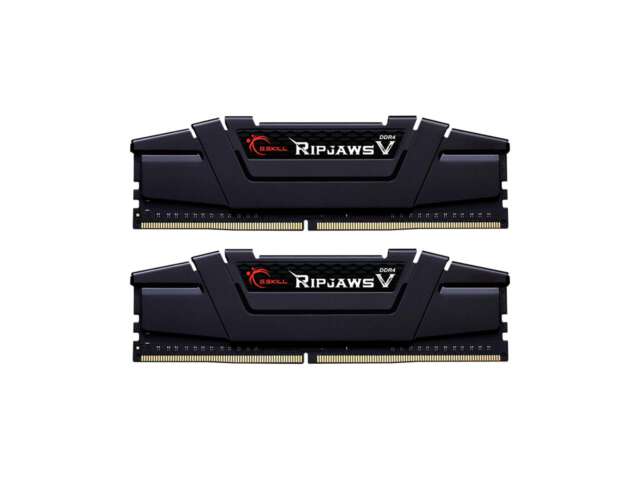 رم دسکتاپ DDR4 دو کاناله 3200 مگاهرتز CL15 جی‌اسکیل مدل Ripjaws V ظرفیت 32 گیگابایت
