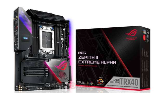 ایسوس از مادربرد ROG Zenith II Extreme Alpha رونمایی کرد