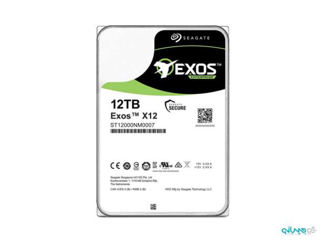 هارد دیسک اینترنال سیگیت EXOS X12 12TB ST12000NM