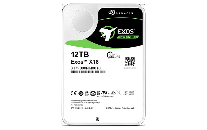 هارد دیسک اینترنال سیگیت EXOS X16 12TB ST12000NM
