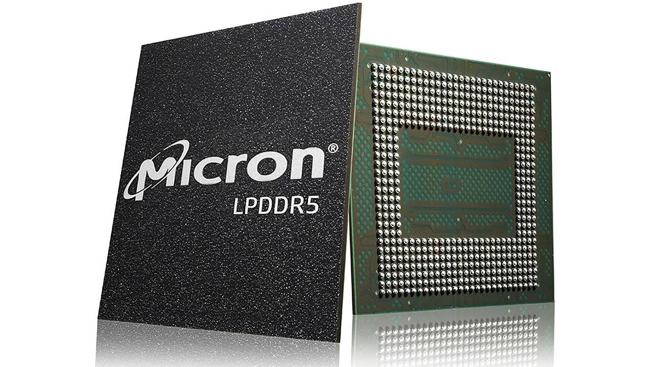 عرضه نخستین حافظه LPDDR5 عملکرد بالا برای گوشی‌های هوشمند توسط میکرون