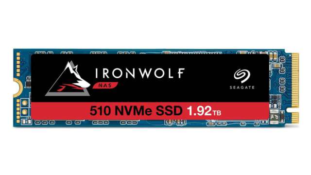 سیگیت از اس‌اس‌دی IronWolf 510 M.2 NVMe رونمایی کرد