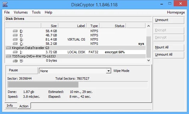 معرفی تعدادی نرم‌افزار کاربردی برای رمزگذاری اطلاعات هارد دیسک‌های اکسترنال و اینترنال